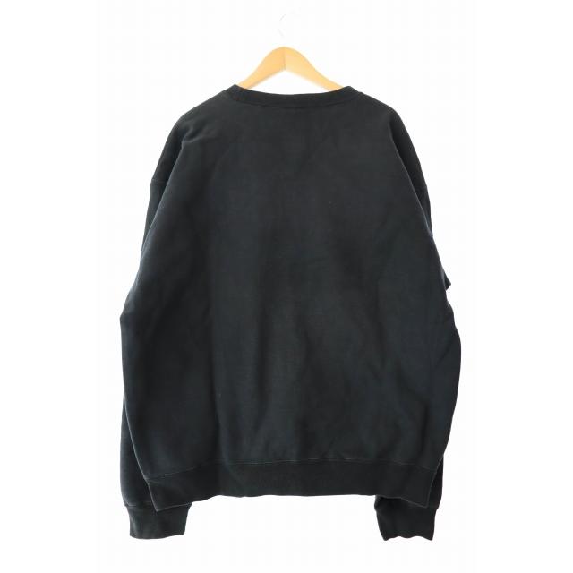 ナイトロウ NITROW エンボス加工 アーチロゴ クルーネック スウェット