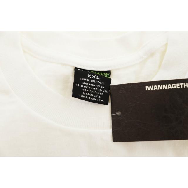 【中古】BACK CHANNEL バック チャンネル レイドバック ファブリック ロゴ プリント 半袖Tシャツ XXL 白 ホワイト● BACK CHANNEL バック チャンネル RAIDBACK FABRIC TEE WHITE レイド