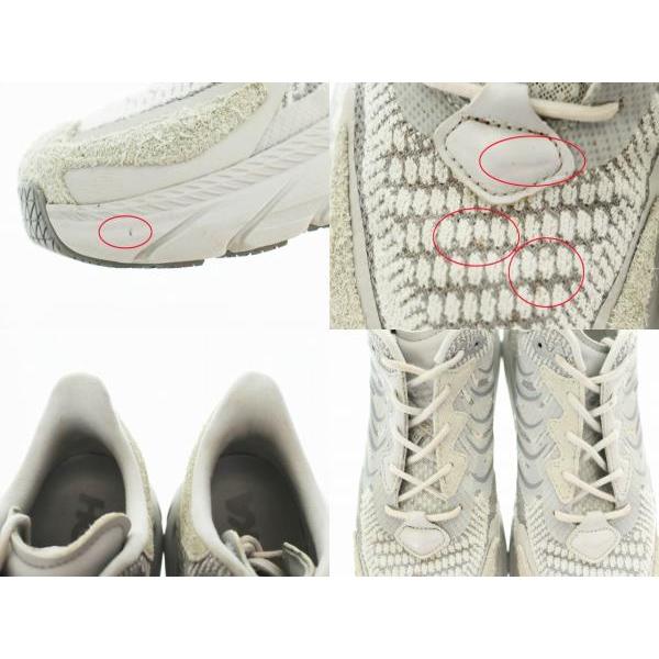 【中古】ホカオネオネ HOKA ONE ONE U CLIFTON LS STGL クリフトン ローカットスニーカー 1141550 27.5 ▲■250910 ホカオネオネ HOKA ONE U CLIFTON LS STGL クリフトン ローカット