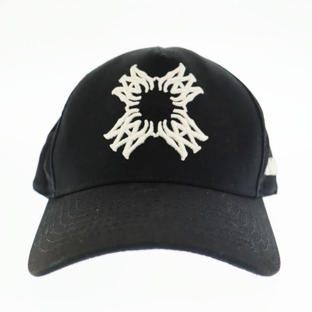 アミリ AMIRI MA QUAD CANVAS HAT フルキャンバス 刺繍 キャップ 帽子  