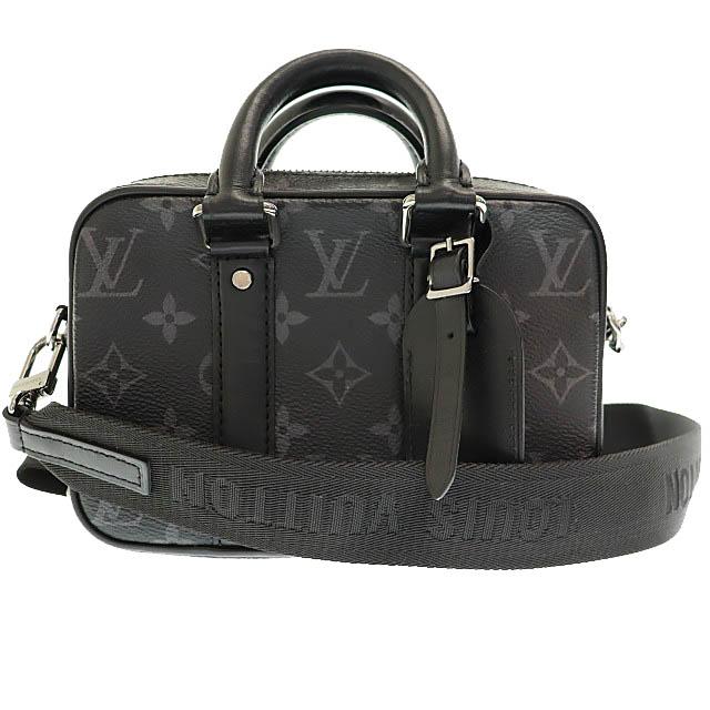 【中古】ルイヴィトン LOUIS VUITTON モノグラム エクリプス ナノ PDF 2WAY ショルダー バッグ M82770▲■251011 LOUIS VUITTON（ルイ・ヴィトン） モノグラム エクリプス ナノ PDF