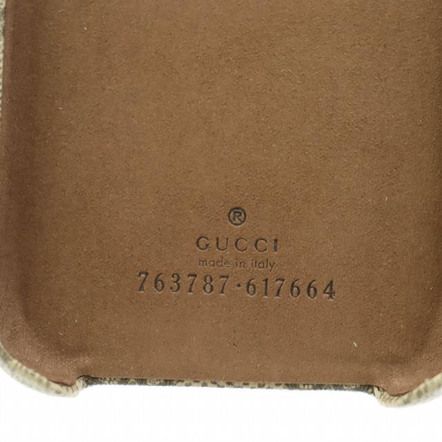 GUCCI GGスプリーム キャンパスデザイン iPhone15 GUCCI グッチ