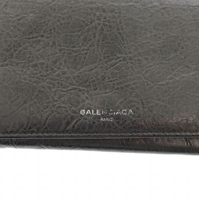 BALENCIAGA（バレンシアガ） エッセンシャル ロゴ レザー ウォレット