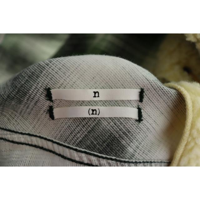 【中古】ナンバーナイン NUMBER (N)INE 09AW PULLOVER BOA CHECK SHIRT ボア チェック 長袖シャツ NNS-F904 3 250926 ナンバーナイン NUMBER (N)INE 09AW PULLOVER BOA CHECK SHIRT ボア