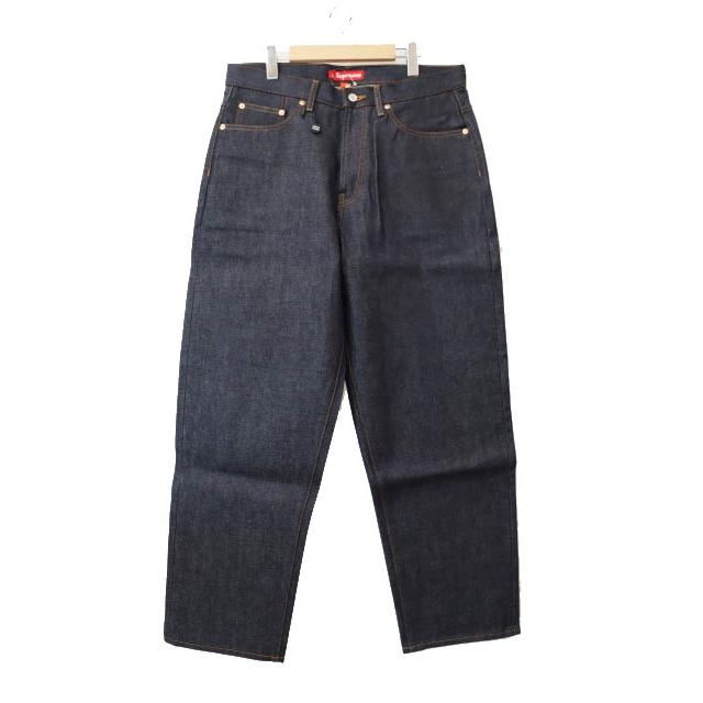 Supreme Baggy Selvedge Jean 22aw リジットデニム Supreme（シュプリーム） SUPREME 22AW Baggy Jean Rigid Indigo ロゴ