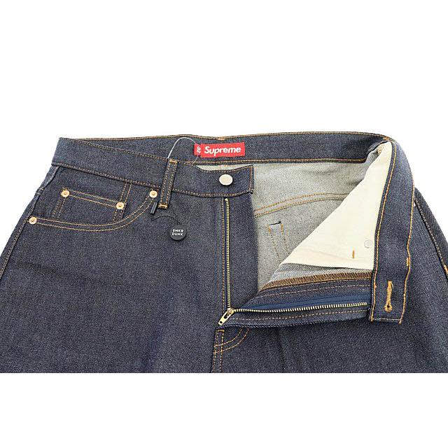 Supreme（シュプリーム） SUPREME 22AW Baggy Jean Rigid Indigo ロゴ