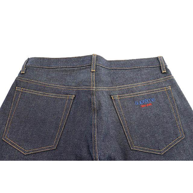 Supreme（シュプリーム） SUPREME 22AW Baggy Jean Rigid Indigo ロゴ