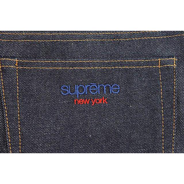 Supreme（シュプリーム） SUPREME 22AW Baggy Jean Rigid Indigo ロゴ