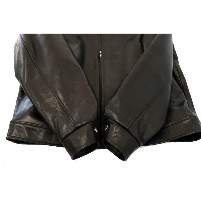 TIME IS ON タイムイズオン ZIAS LEATHER JACKET cow leather カウ