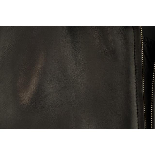 TIME IS ON タイムイズオン ZIAS LEATHER JACKET cow leather カウ