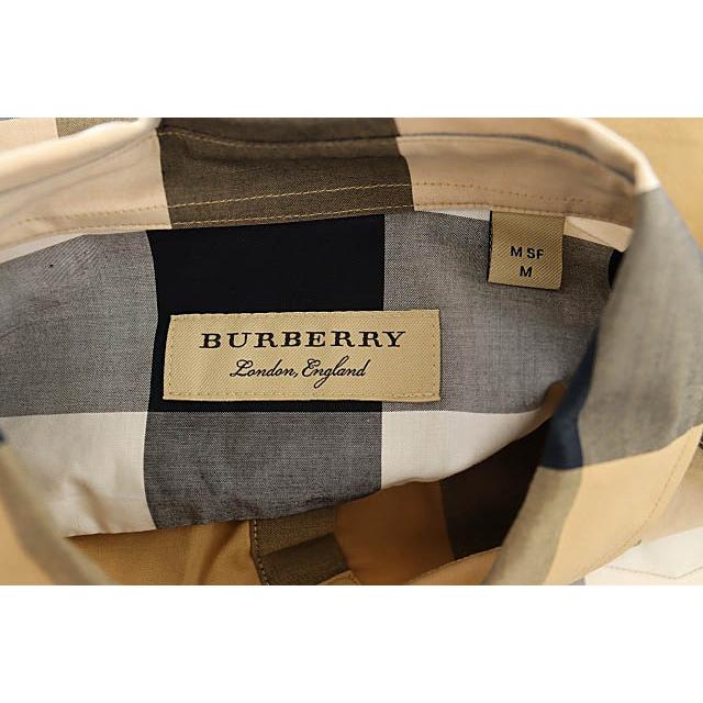 【中古】バーバリー BURBERRY Windsor check print shirt チェック柄 ルーズフィット 長袖 シャツ 8004827 M 250924 BURBERRY（バーバリー） BURBERRY Windsor check print shirt チェック
