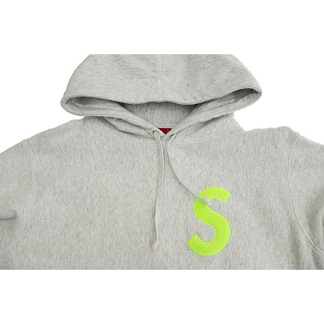 Supreme（シュプリーム） SUPREME 19AW S Logo Hooded Sweatshirt Grey