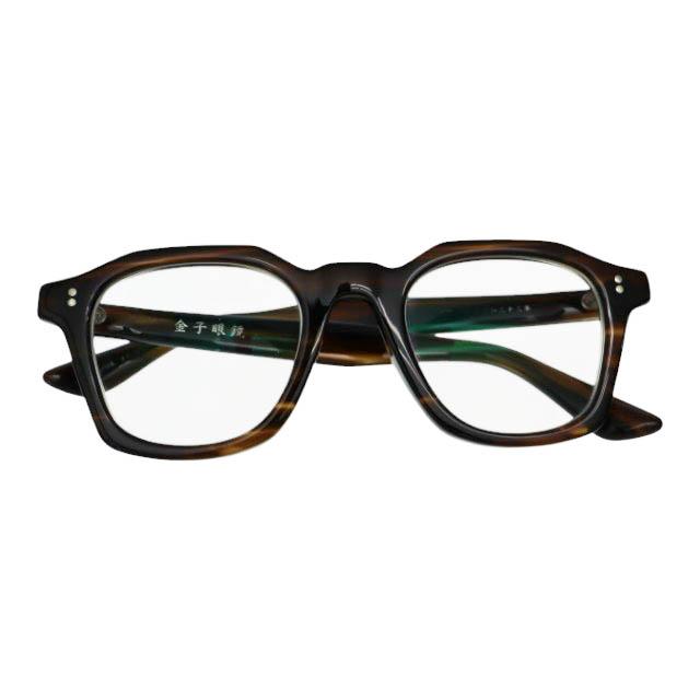 金子眼鏡 KANEKO OPTICAL ACETATE べっ甲柄 度入り ウェリントン 眼鏡