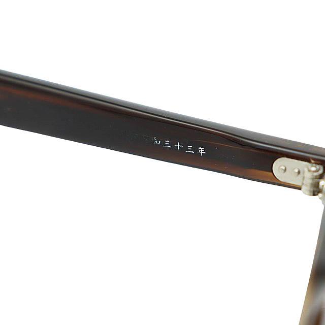 金子眼鏡 KANEKO OPTICAL ACETATE べっ甲柄 度入り ウェリントン 眼鏡