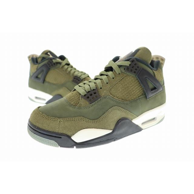 NIKE（ナイキ） NIKE AIR JORDAN 4 RETRO SE Craft Olive エア