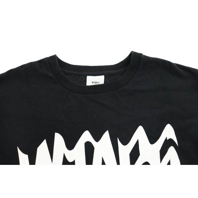 ダブルタップス WTAPS 23AW QUAKE/LS/COTTON クエイク ロゴ プリント