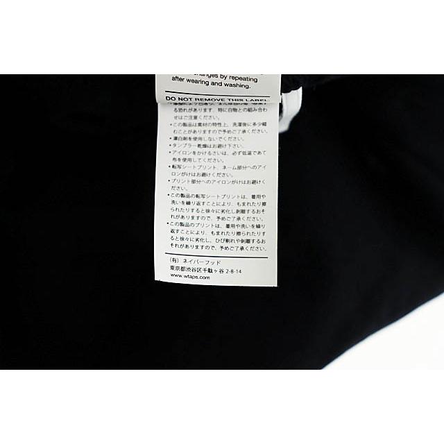 ダブルタップス WTAPS 23AW QUAKE/LS/COTTON クエイク ロゴ プリント