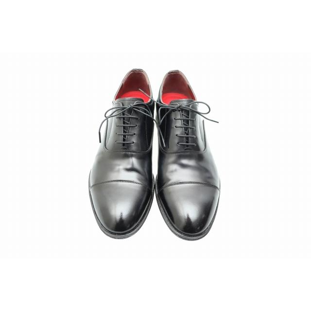 TAKEO KIKUCHI タケオキクチ プレーントゥ メダリオン 黒 タケオキクチ