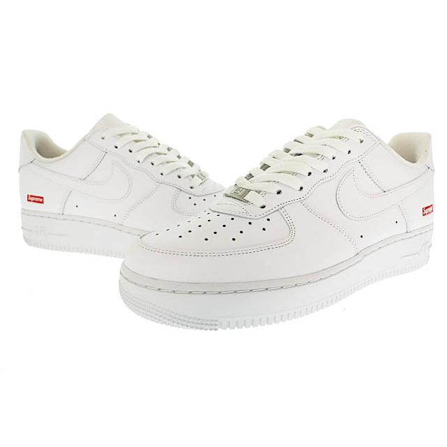 Supreme（シュプリーム） ×NIKE ナイキ AIR FORCE 1 LOW WHITE エア