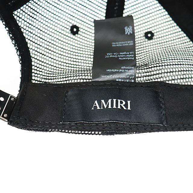 アミリ AMIRI 25AW CORE LOGO TRUCKER HAT コア ロゴ 刺繍 トラッカー