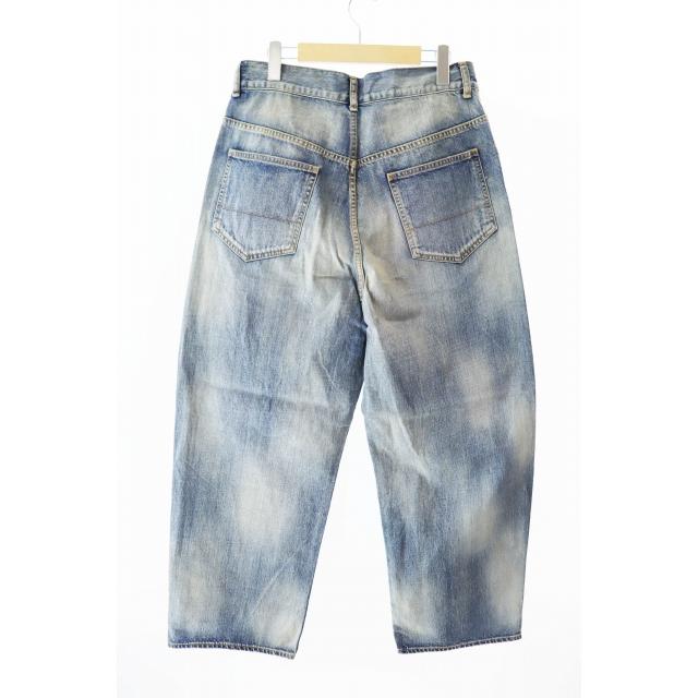 ANCELLM アンセルム INDIGO ダメージ加工 テーパード デニム パンツ