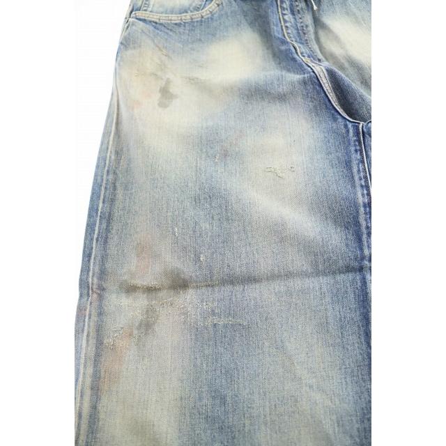 ANCELLM アンセルム INDIGO ダメージ加工 テーパード デニム パンツ