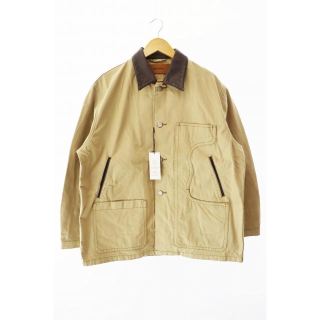 【中古】MATSUFUJI マツフジ コネクテッド ポケット ドリル ワーク ジャケット M253-1412A 2 ベージュ●■ MATSUFUJI マツフジ Connected Pockets Drill Jacket コネクテッド