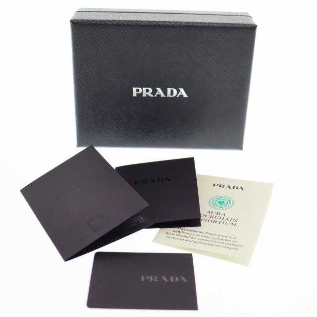 PRADA（プラダ） ヴィッテロダイノ レザー ミニウォレット 三つ折り