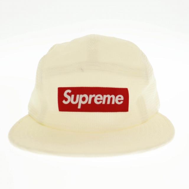 【中古】シュプリーム SUPREME Waffle Camp Cap ロゴ ワッフル キャンプ キャップ 帽子 白 ホワイト ☆AA★▲ 251018 Supreme（シュプリーム） SUPREME Waffle Camp Cap ロゴ ワッフル
