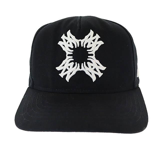 アミリ AMIRI 24AW MA Quad Canvas Cap クアッド ロゴ刺繍 キャンバス