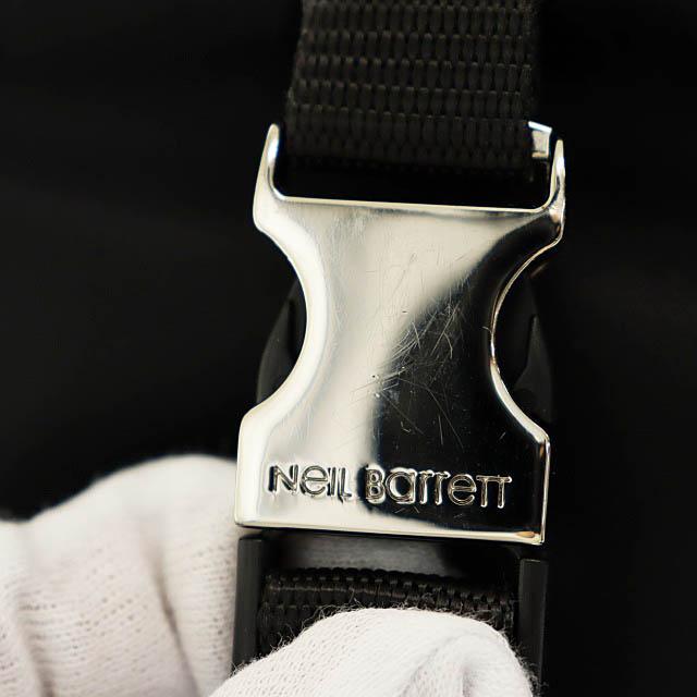 ニールバレット Neil Barrett サンダーボルト ロゴ プレート レザー