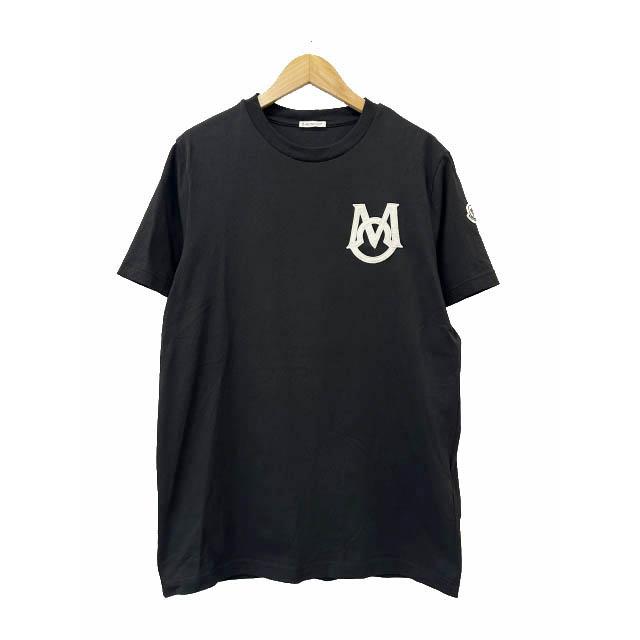 MONCLER（モンクレール） MONCLER 25AW S/S LOGO T-SHIRT BLACK ロゴ 