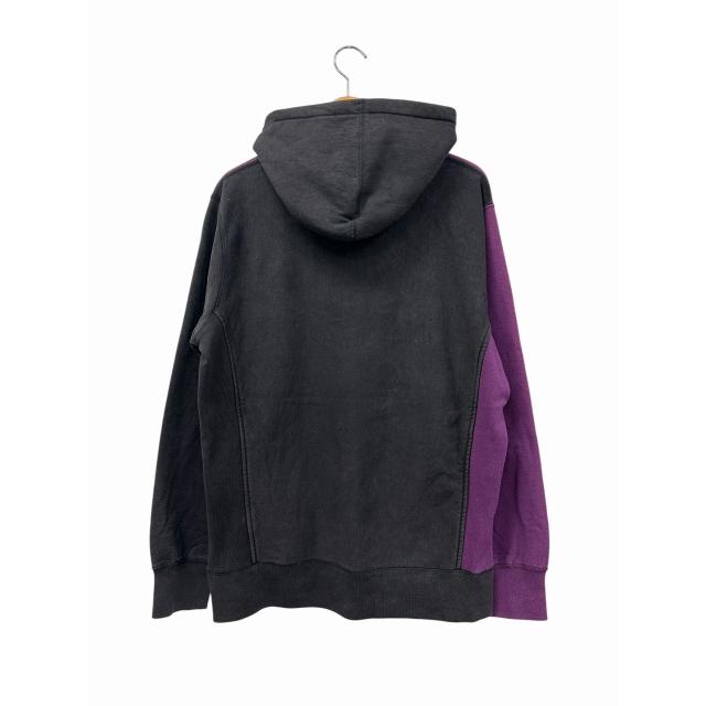 SUPREME シュプリーム 12AW Split Hooded Sweatshirt スプリット プルオーバースウェットパーカー パープル ブラック Size M Supreme（シュプリーム） SUPREME 12AW Split Hooded Sweatshirt