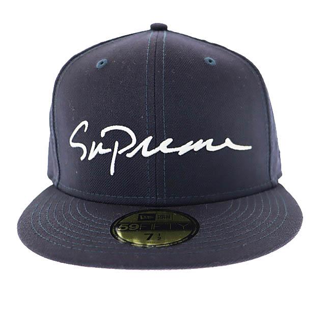Supreme（シュプリーム） ×NEWERA ニューエラ 18AW CLASSIC SCRIPT CAP