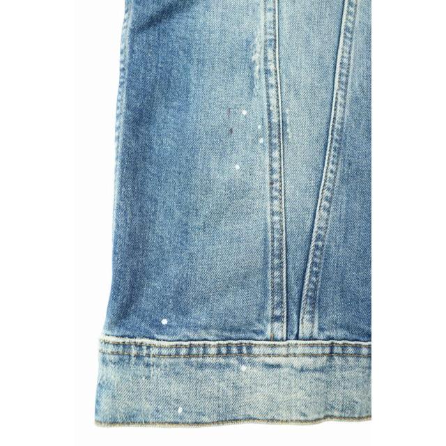 デンハム DENHAM AMSTERDAM GRLV ダメージ加工 ペンキ加工 デニム 