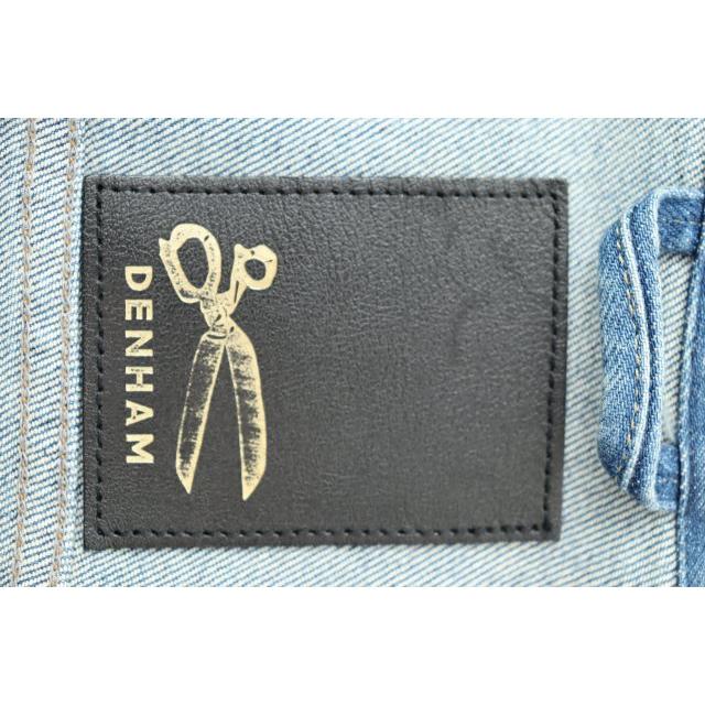 デンハム DENHAM AMSTERDAM GRLV ダメージ加工 ペンキ加工 デニム