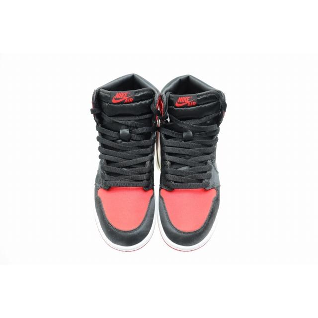 NIKE（ナイキ） NIKE WMNS AIR JORDAN 1 RETRO HI OG SATIN BRED エア