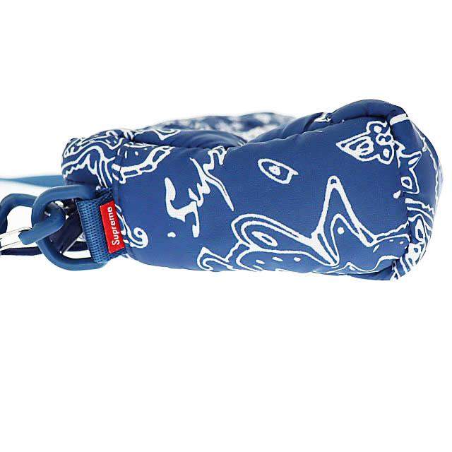 【中古】シュプリーム SUPREME 22AW Puffer Side Bag Blue Paisley パファー サイド バッグ ブルー ペイズリー251115 Supreme（シュプリーム） SUPREME 22AW Puffer Side Bag Blue Paisley