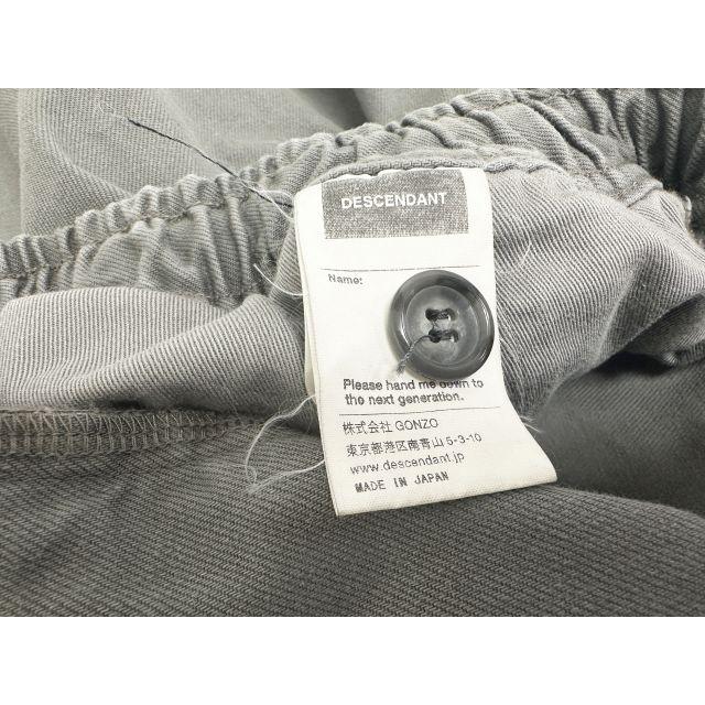 ディセンダント DESCENDANT 25SS JERRY TWILL SHORTS ジェリー ツイル