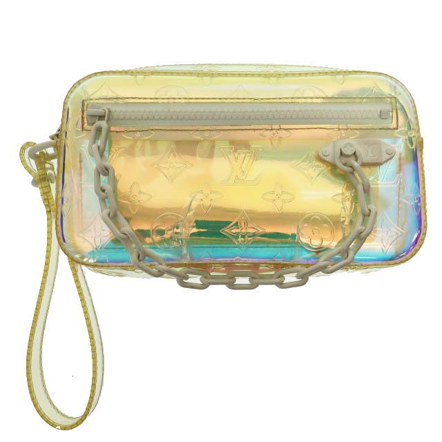 LOUIS VUITTON ルイヴィトン モノグラム プリズム ポシェット ヴォルガ