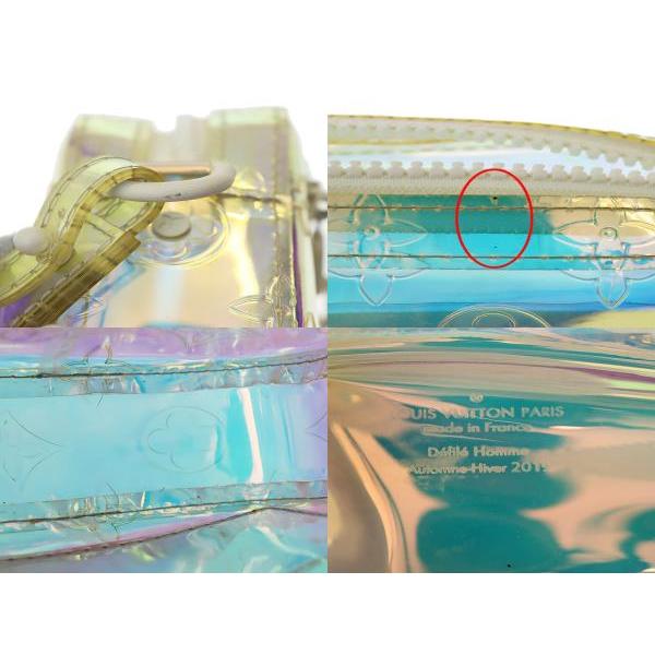 LOUIS VUITTON ルイヴィトン モノグラム プリズム ポシェット ヴォルガ