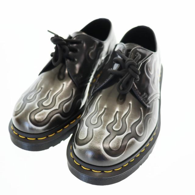 Dr. Martens 1461 INFERNO ブラック/シルバー Dr.Martens（ドクターマーチン） DR.MARTENS 1461 INFERNO SILVER