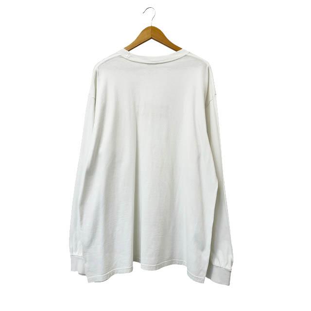 トップス supreme Box Logo L/S Tee ロンt ボックスロゴ 白