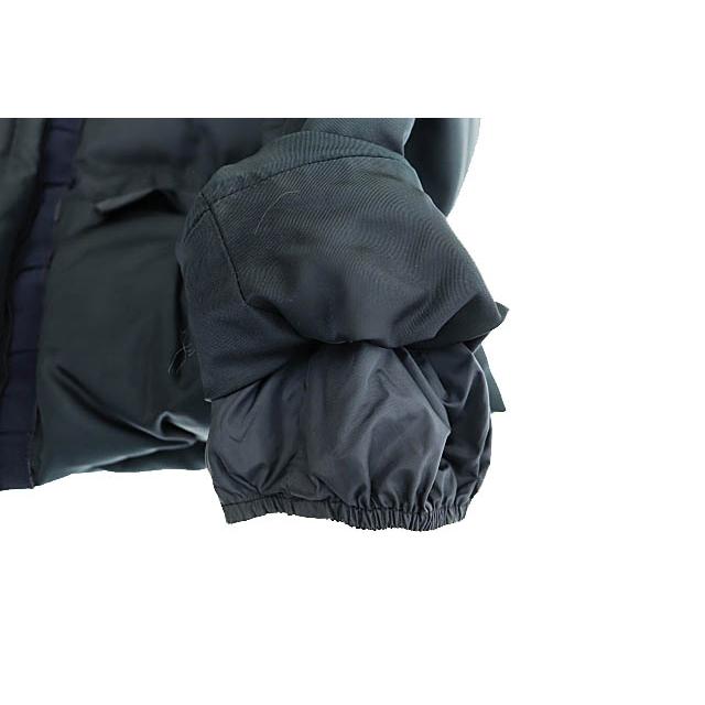 【中古】モンクレール MONCLER ORNE GIUBBOTTO ボリュームカラー ショート丈 フリル ダウン ジャケット 1紺 251029 MONCLER（モンクレール） MONCLER ORNE GIUBBOTTO ボリュームカラー