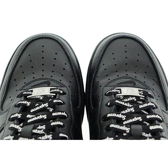Supreme（シュプリーム） ×NIKE ナイキ AIR FORCE 1 LOW BLACK エア 