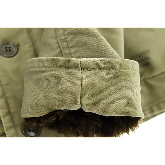 WACKO MARIA ワコマリア ロゴ プリント N-1 デッキ ボア ミリタリー