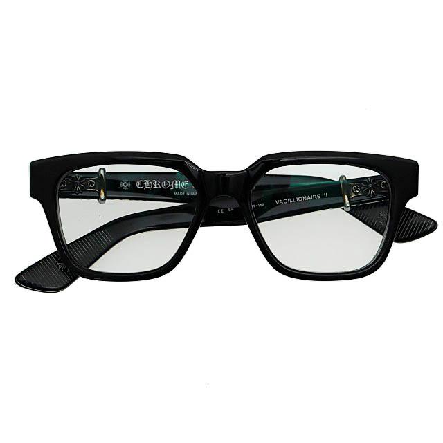 CHROME HEARTS ファッションメガネ ブラック Chrome Hearts Trititsagain Sunglasses Black/Gold | eBay