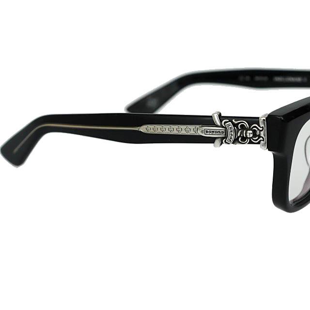 良品 CHROME HEARTS クロムハーツ VAGILLIONAIRE II サングラス めがね メガネ アイウェア ウェリントン ダガー 黒 ブラック メンズ レディース 古着 中古 USED CHROME HEARTS（クロムハーツ） 良品 VAGILLIONAIRE II サングラス