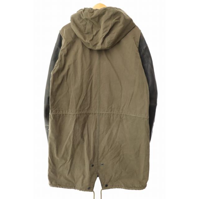 DIESEL（ディーゼル） DIESEL M-51型 USED加工 袖レザー モッズコート