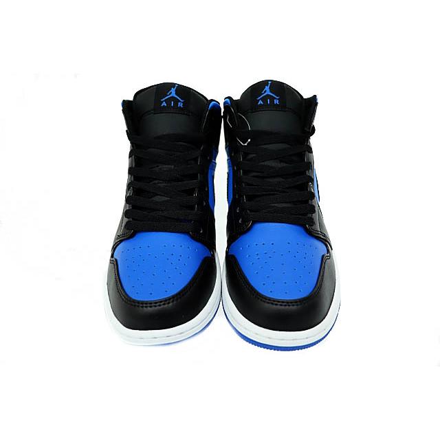 NIKE（ナイキ） NIKE AIR JORDAN 1 MID Black Royal Blue エア